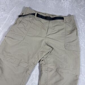 THE NORTH FACE Paramount Peak Convertible Pants Beige Nylon GorpCore Hike Sz XXL